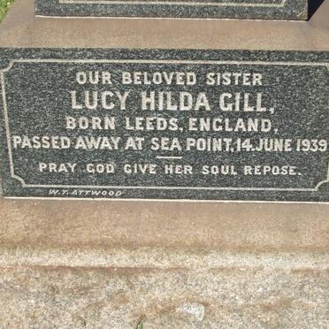 GILL Lucy Hilda -1939