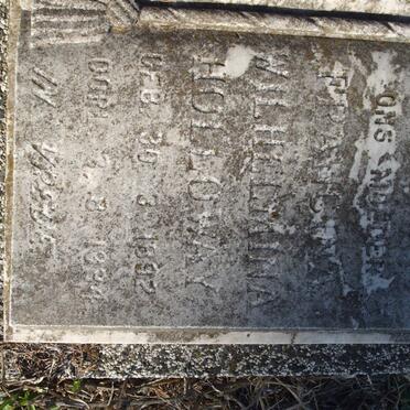 HOLLOWAY Daniel Grundlingh 1887-1966 &amp; Francina Wilhelmina 1892-1984