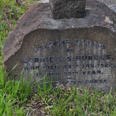 HURDUS Gerrie S.S. -1928