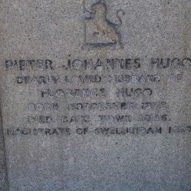 HUGO Pieter Johannes 1872-1945