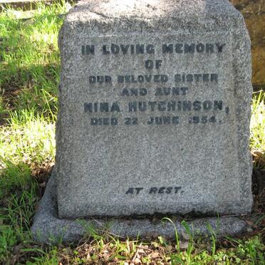 HUTCHINSON Nina -1954