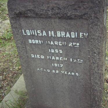 HUDSON Gertrude C. 1876-1918 :: BRADLEY Louisa M. 1855-1917