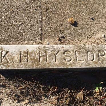 HYSLOP K.H.
