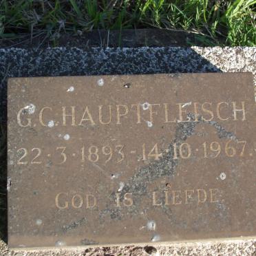 HAUPTFLEISCH G.C. 1893-1967