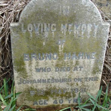 HAHNE Bruno -1931