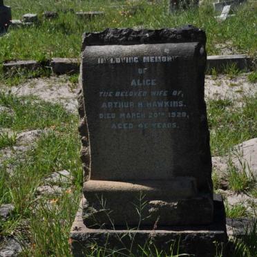 HAWKINS Alice -1920