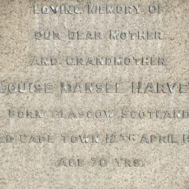 HARVEY Louise Mansel -1953