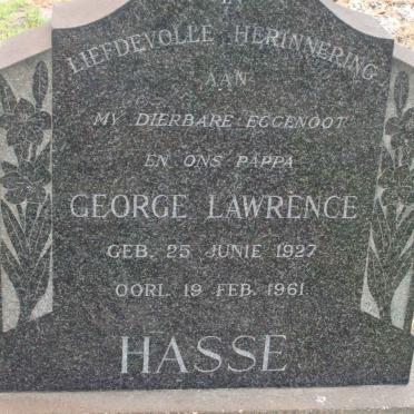 HASSE George Lawrence 1927-1961