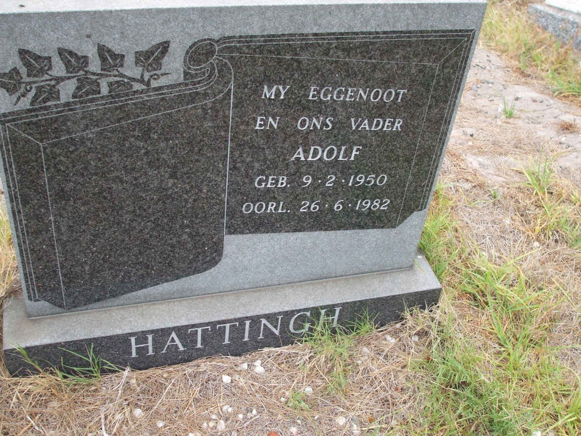 HATTINGH Adolf 1950-1982