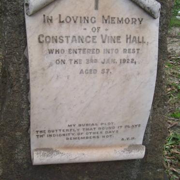 HALL Constance Vine -1922