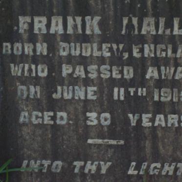 HALL Frank -1915