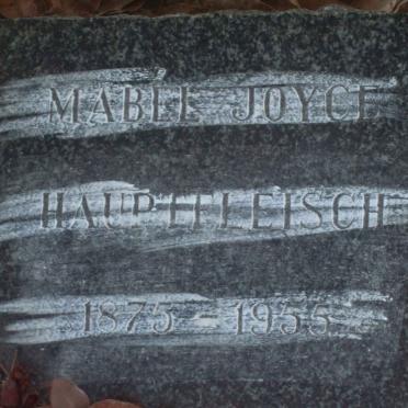 HAUPTFLEISCH Mabel Joyce 1875-1955