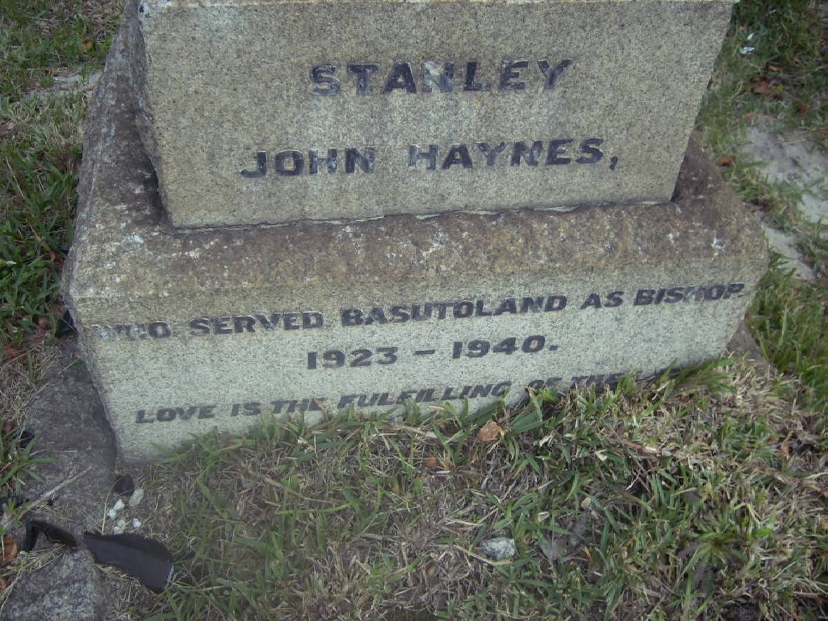 HAYNES Stanley John