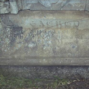 HANSEN  Jane 1858-??