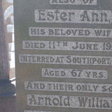 HAMPSON Ester Ann -1923 :: HAMPSON Arnold William -1891 