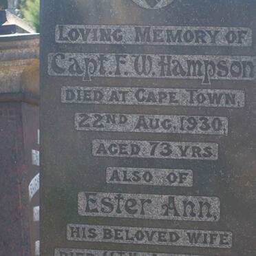 HAMPSON  F.W. -1930