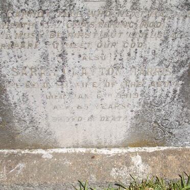 HARRIS Sarah Clayton -1919