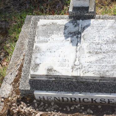 HENDRICKSE Arthur George Nathaniel 1914-1983 &amp; Daisy Charlotte Alice 1911-1981