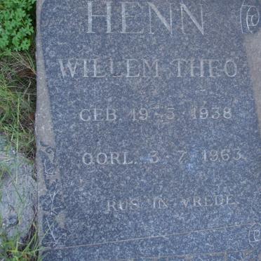 HENN Willem Theo 1938-1963