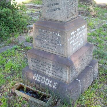 HEDDLE Robert -1948 &amp; Susanna Maria 1878-1964 :: GRIFFITHS Roma 1909-1957