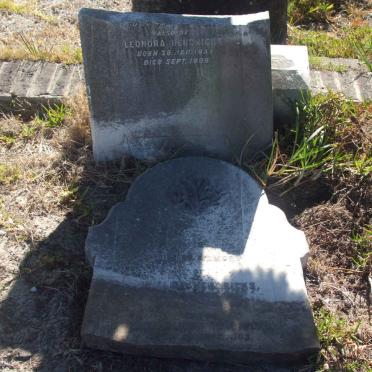 HENDRICKS Willem ?-190? :: HENDRICKS Robert John 1863-1888 :: HENDRICKS Leonora 1855-1888