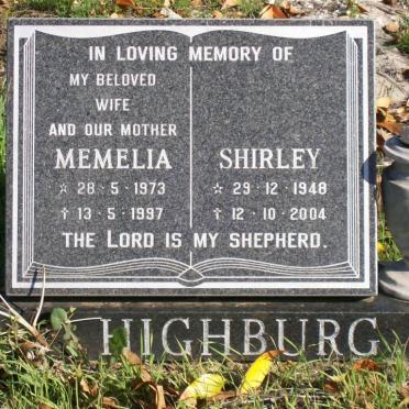HIGHBURG Memelia 1973-1997 :: HIGHBURG Shirley 1948-2004