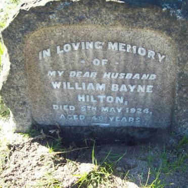 HILTON William Bayne -1924