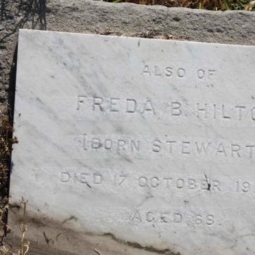 HILTON Freda B. nee STEWART -1974