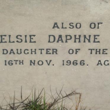 HIGGO Elsie Daphne -1966