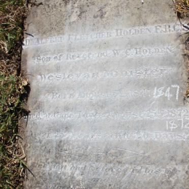 HOLDEN D. Alfred Fletcher 1847-1872