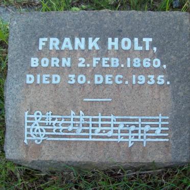 HOLT Frank 1860-1935