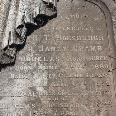 HORSBURGH Douglas 1889-1889 :: HORSBURGH Douglas 1894-1895 :: HORSBURGH Morrison 1890-1895
