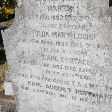 HOFFMANN Karl August -1911