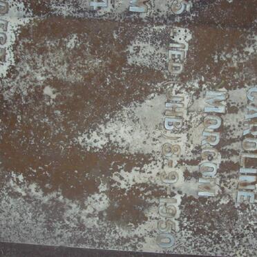 MORCOM Caroline -1950