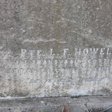HOWELL L.F. -1918