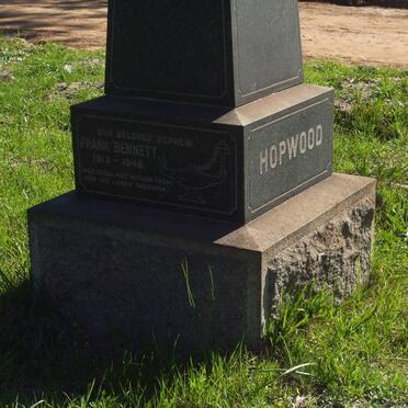 HOPWOOD Frank Bennett 1913-1948