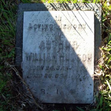 HUDSON Arthur William 1873-1919