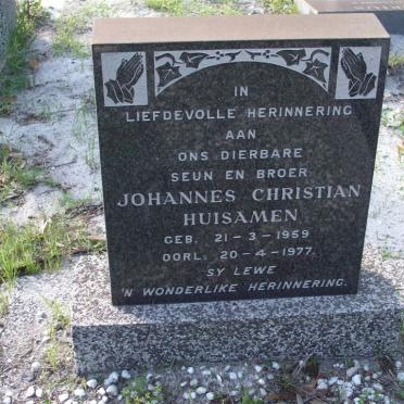 HUISAMEN Johannes Christian 1959-1977