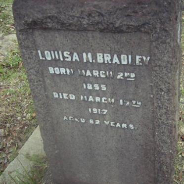 HUDSON Gertrude C. 1876-1918 :: BRADLEY Louisa M. 1855-1917