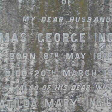 INGILDOEW Thomas George 1824-1913