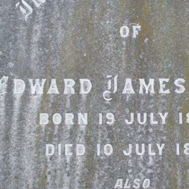 IRISH Edward James 1882-1893