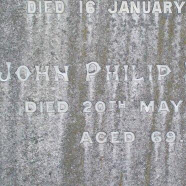 IRISH John Philip  -1923 