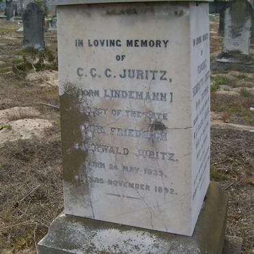 JURITZ C.C.C. nee LINDEMANN 1833-1892