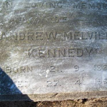 KENNEDY Andrew Melville 1880-1960