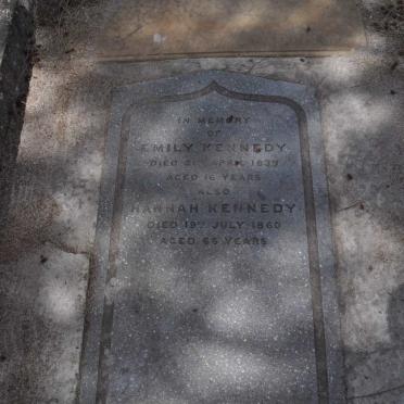 KENNEDY Emily -1839 :: KENNEDY Hannah -1860