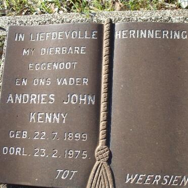 KENNY Andries John 1899-1975