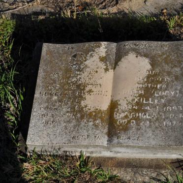 KILLEY Herbert Cl?cue 18??-19?4 &amp; Ruth 1893-1975