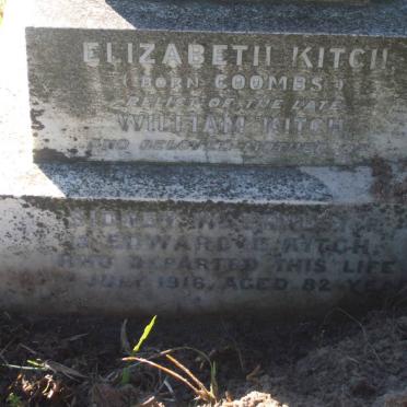 KITCH Elizabeth nee COOMBS -1916
