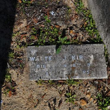 KIRKMAN Walter J. -1920