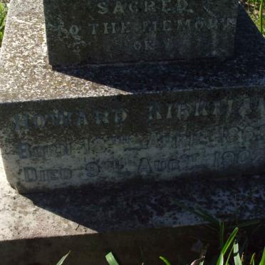 KIRKMAN Howard 1863-1902